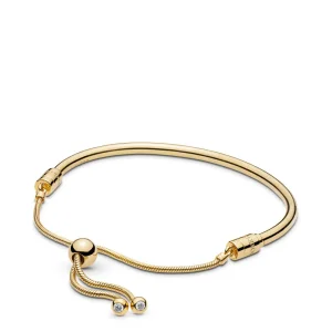 (bilde for) Pandora Shine bangle with clear cubic zirconia and sliding clasp - 567953CZ