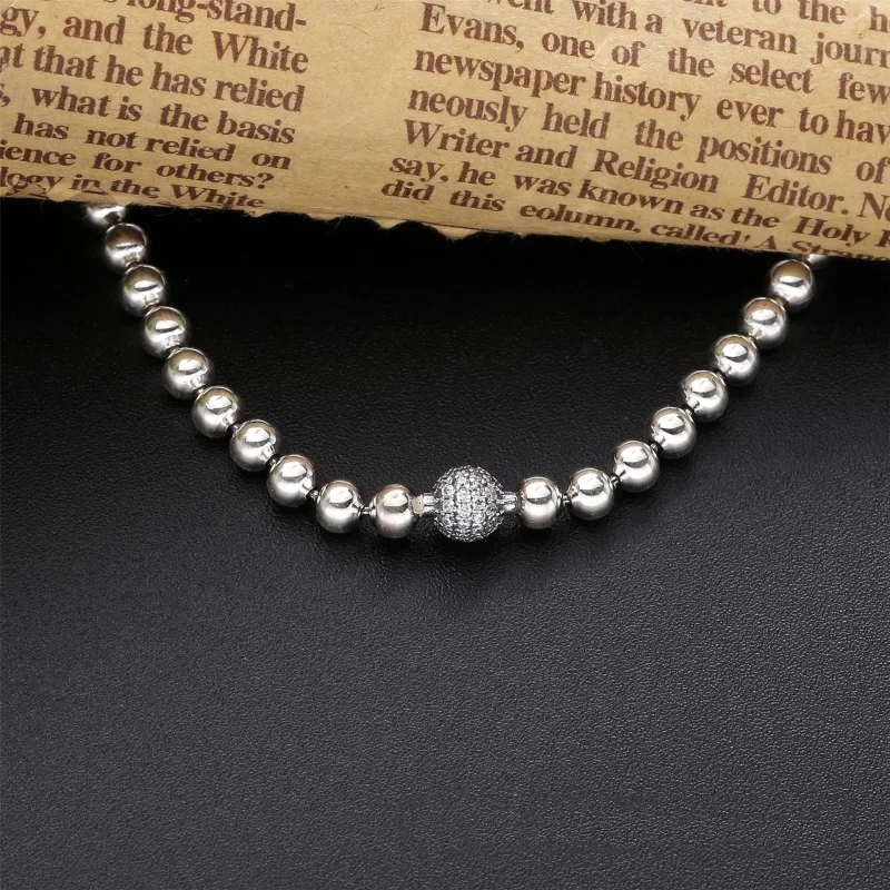 (bilde for) Pandora Beads & Pavé armbånd - 598342CZ - Vis 3