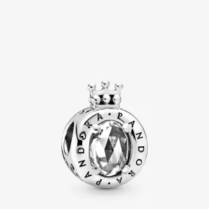(bilde for) Pandora Clear Sparkling Crown O charm - 798266CZ