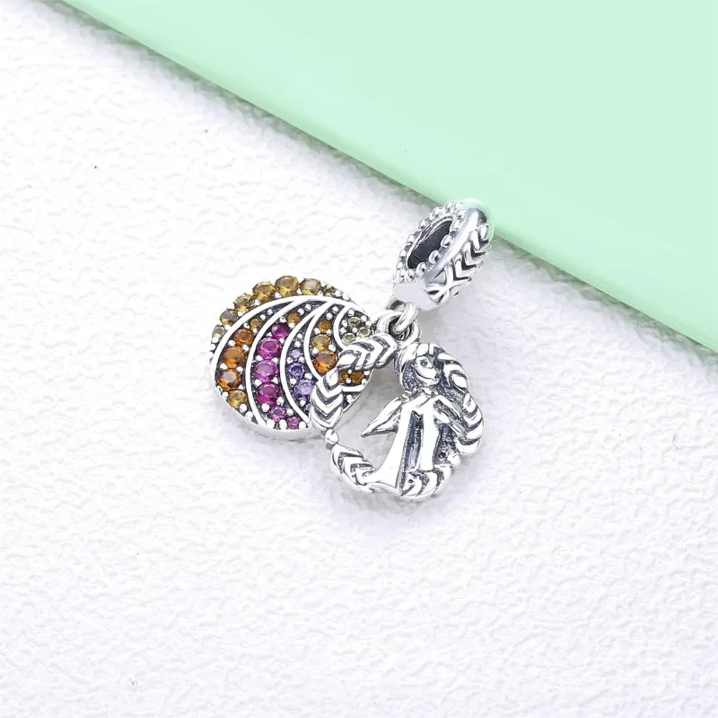 (bilde for) Pandora Disney Frozen Anna hengende charm - 798457C01 - Vis 2