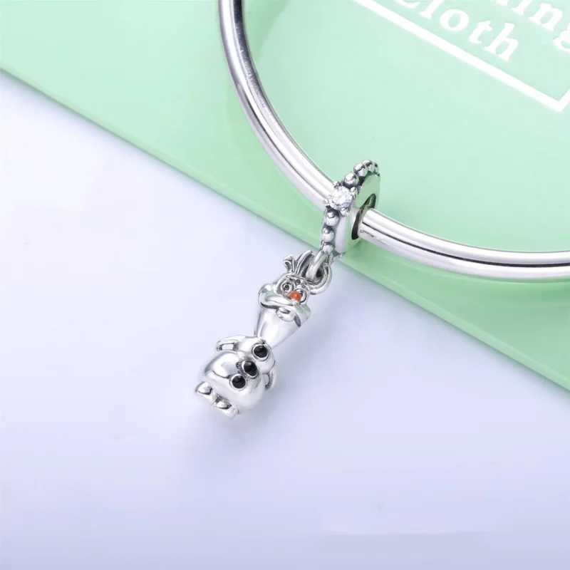 (bilde for) Pandora Disney Frozen Olaf hengende charm - 798455C01 - Vis 4