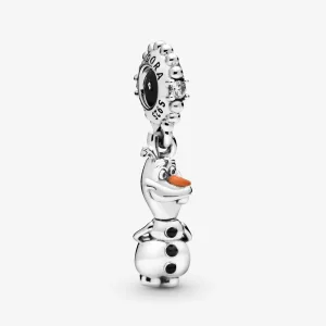 (bilde for) Pandora Disney Frozen Olaf hengende charm - 798455C01