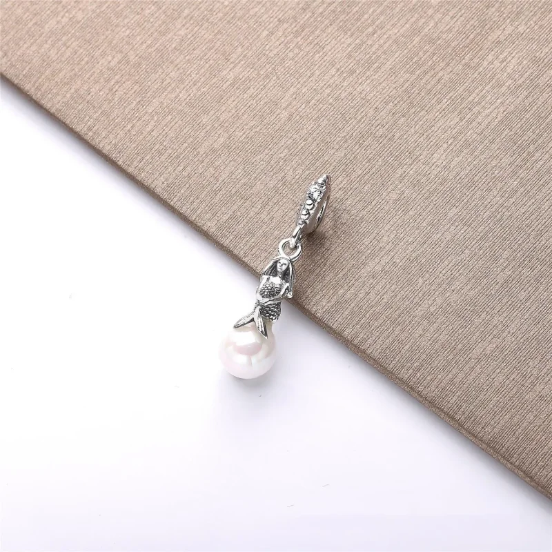 (bilde for) Pandora Disney Strålende Ariel Hengende Charm - 798232CZ - Vis 2