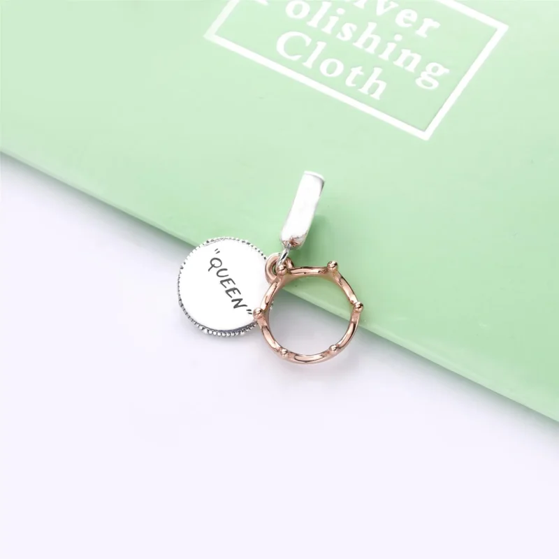 (bilde for) Pandora Dronning og Krone Hengende Charm - 788255 - Vis 3