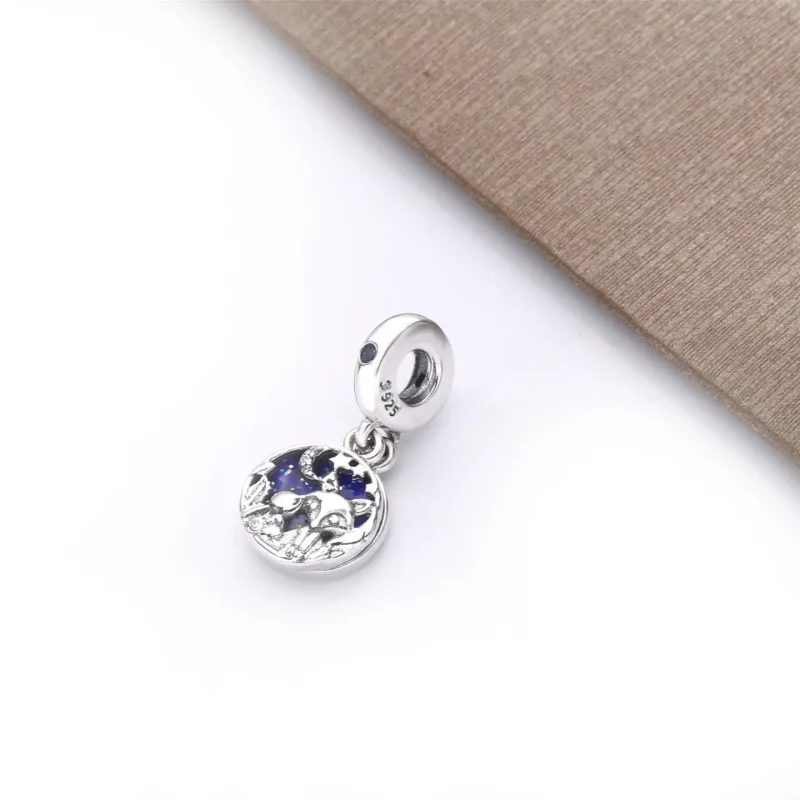 (bilde for) Pandora Fox & Rabbit hengende charm - 798239NMB - Vis 2
