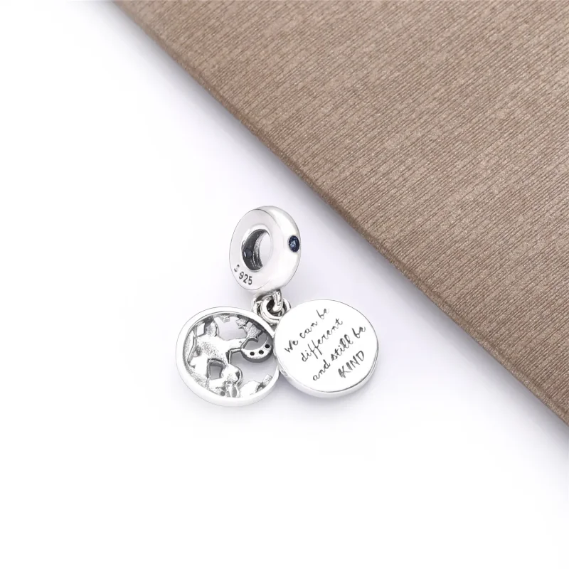 (bilde for) Pandora Fox & Rabbit hengende charm - 798239NMB - Vis 4