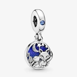 (bilde for) Pandora Fox & Rabbit hengende charm - 798239NMB