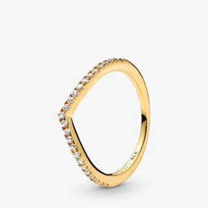 Pandora Funklende Ønskebein Ring - 166316CZ (bilde for) Pandora Funklende Ønskebein Ring - 166316CZ