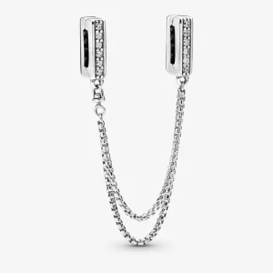 (bilde for) Pandora Glitrende sikkerhetslenkecharm - 798269CZ