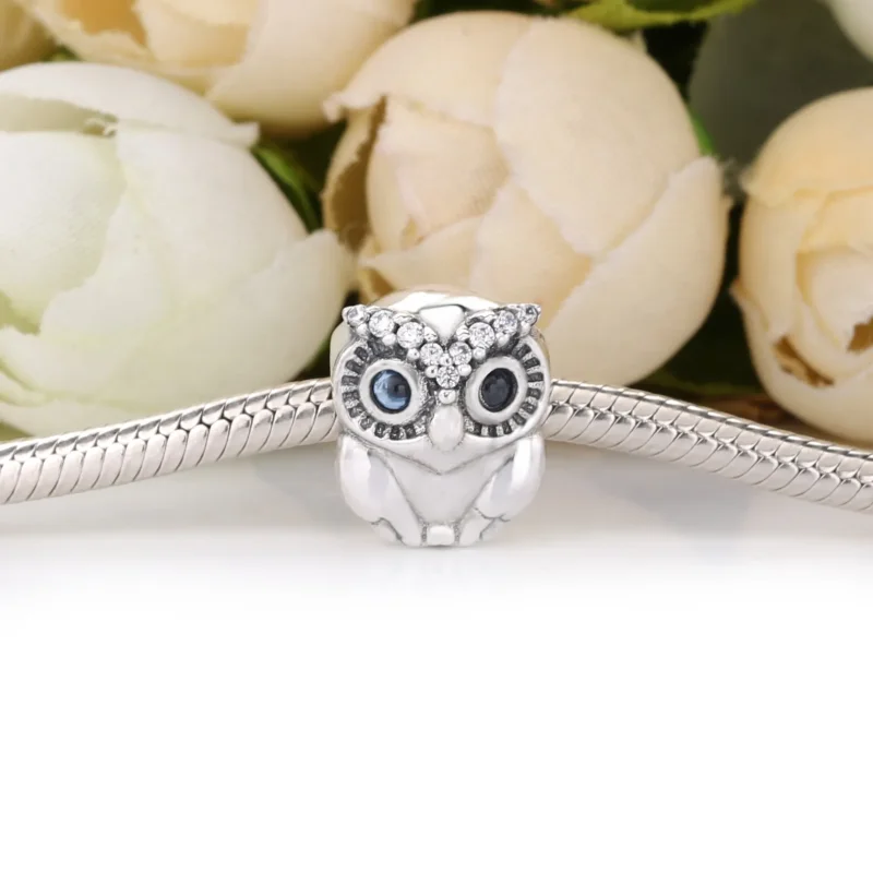 (bilde for) Pandora Glitrende ugle sjarm - 798397NBCB - Vis 2