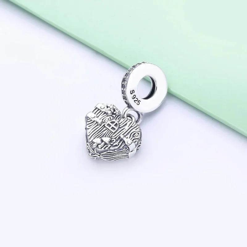 (bilde for) Pandora Home Sweet Heart hengende charm - 798284CZ - Vis 2