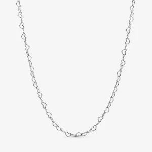 (bilde for) Pandora Joined hearts silver necklace - 397961