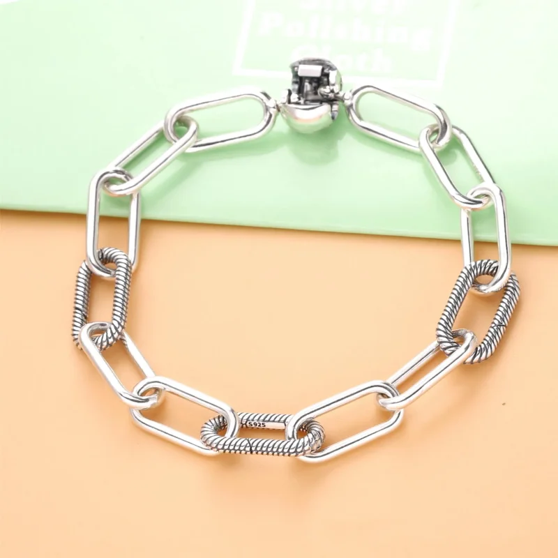 (bilde for) Pandora ME Medium lenke med rund klemme - 598373 - Vis 2