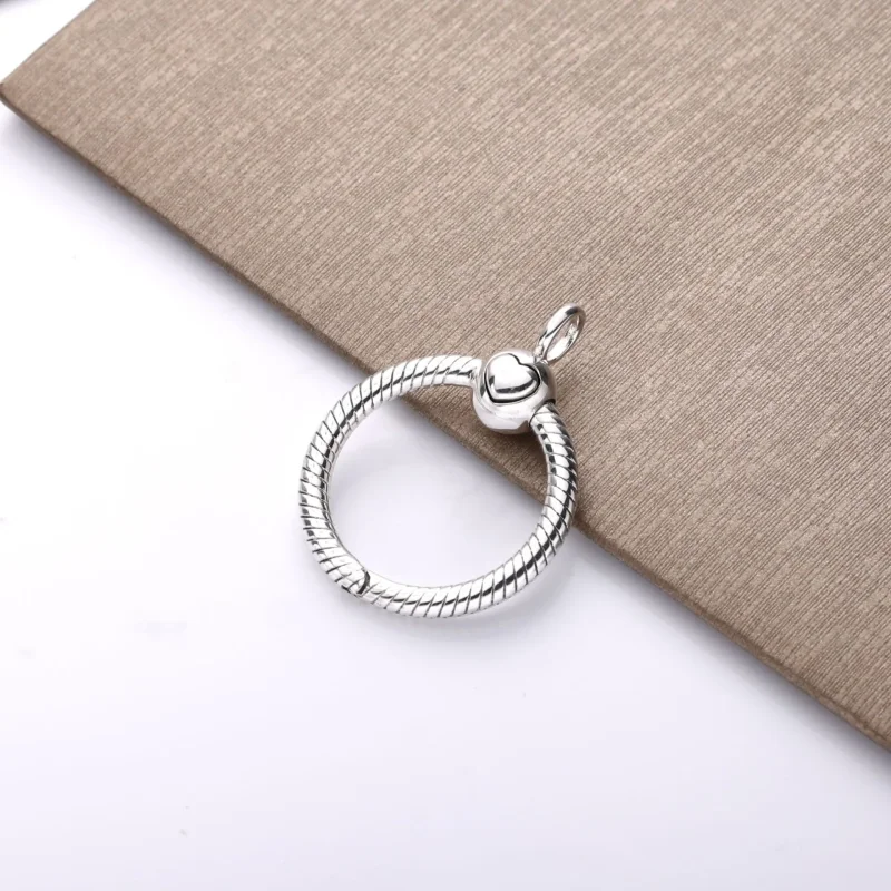 (bilde for) Pandora Moments Small O Pendant - 398296 - Vis 2