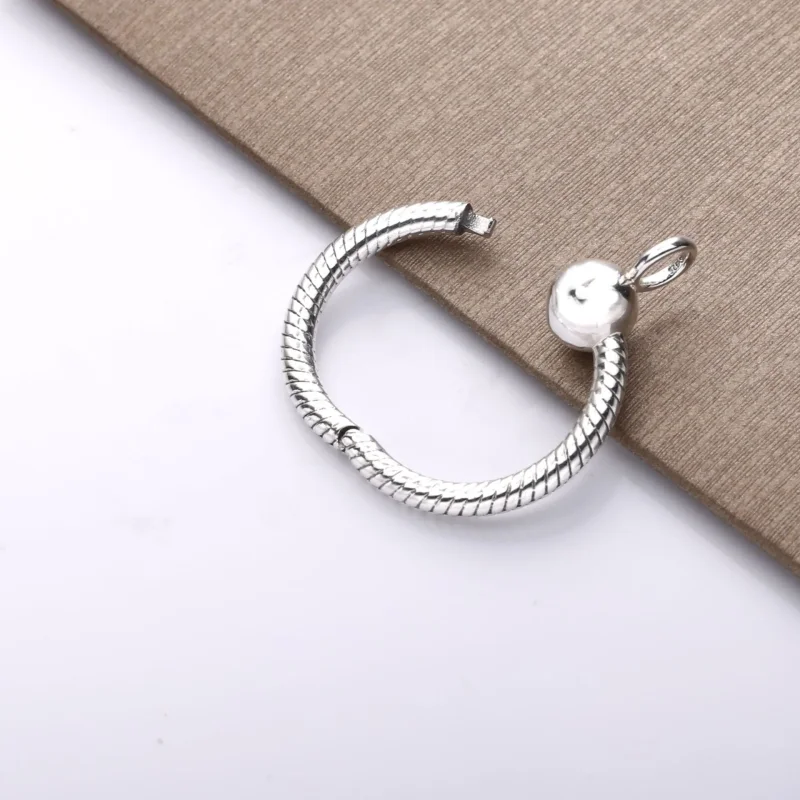 (bilde for) Pandora Moments Small O Pendant - 398296 - Vis 3