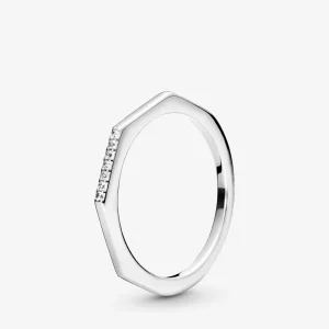 Pandora Multifaceted ring - 198343CZ (bilde for) Pandora Multifaceted ring - 198343CZ