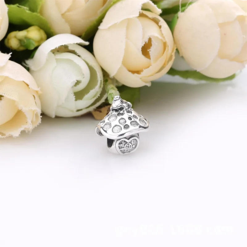 (bilde for) Pandora Mushroom & Frog charm - 798558C00 - Vis 2