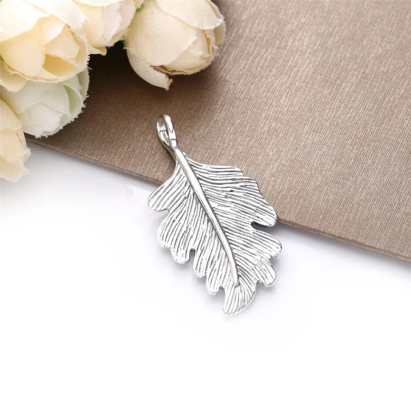 (bilde for) Pandora Oak Leaf halskjede - 398254-70 - Vis 3
