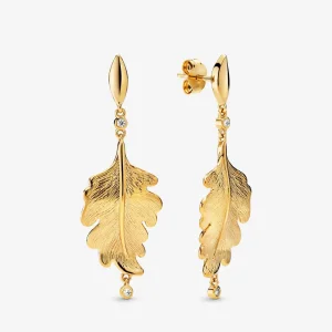 (bilde for) Pandora Oak Leaf øreringer - 268259CZ