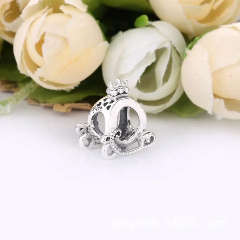 (bilde for) Pandora Polished Crown O Carriage Charm - 798323 - Vis 2