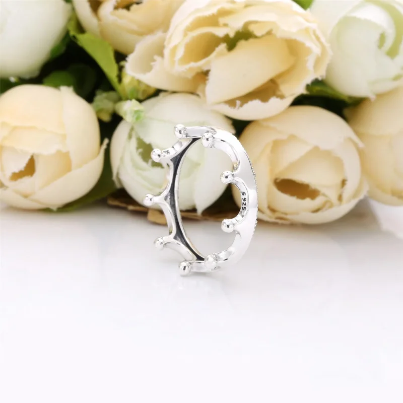 (bilde for) Pandora Polished Crown ring - 198599C00 - Vis 2