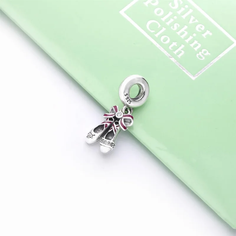 (bilde for) Pandora Punk Ballerina Shoes hengende charm - 798339CZ - Vis 2