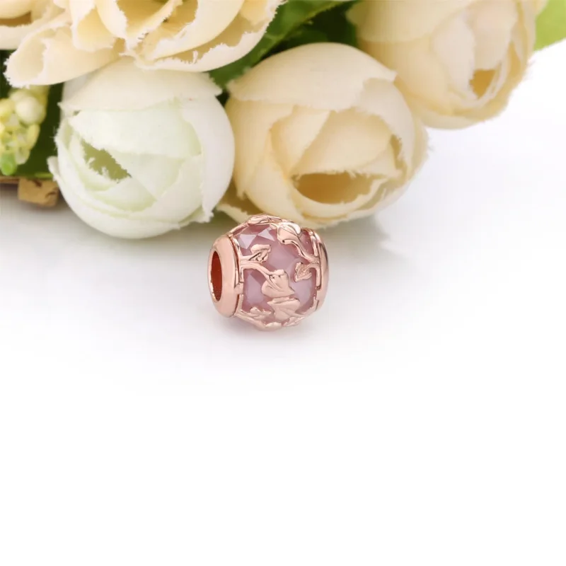 (bilde for) Pandora Rosa Dekorative Blader Charm - 788238SSP - Vis 2