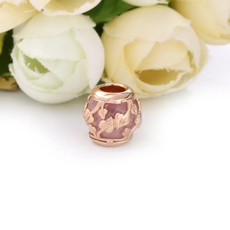 (bilde for) Pandora Rosa Dekorative Blader Charm - 788238SSP - Vis 3