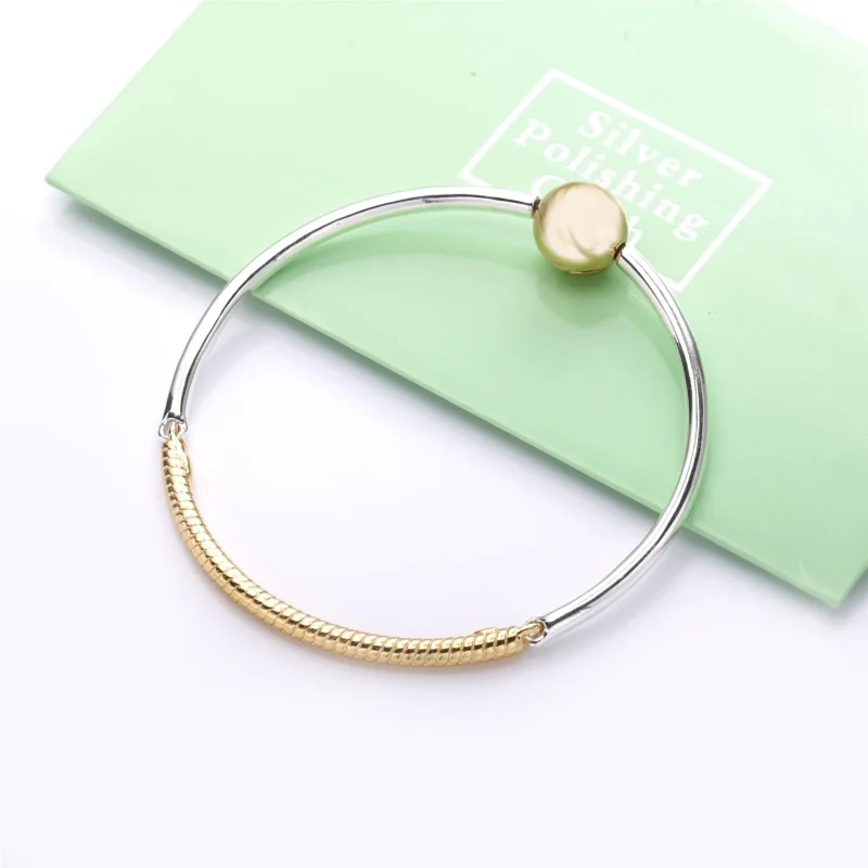 (bilde for) Pandora Shine and silver bangle - 568143 - Vis 3