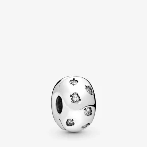 (bilde for) Pandora Sparkling Leaves klemmecharms - 798345CZ