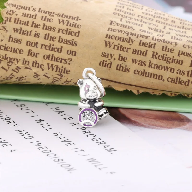 (bilde for) Pandora Theodore Bear Punk Band hengende charm - 798281ENMX - Vis 2