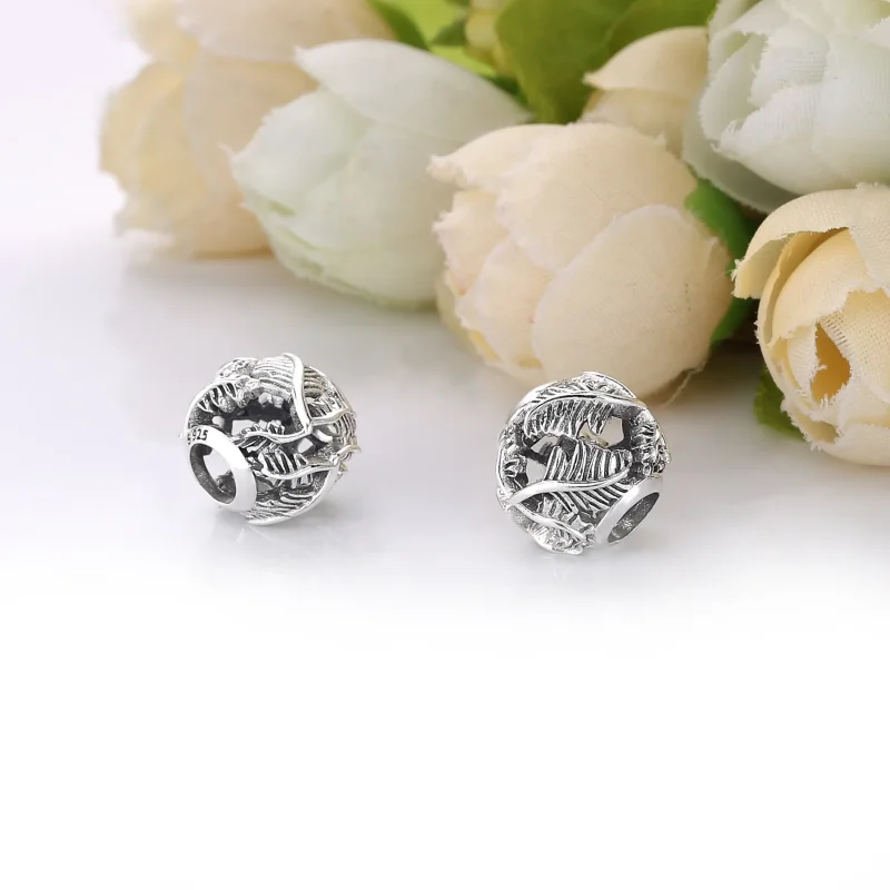 (bilde for) Pandora Vevde blader, charm - 798241 - Vis 2