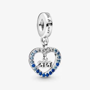 (bilde for) Pandora 2020 New Year hengende charm - 798436C01