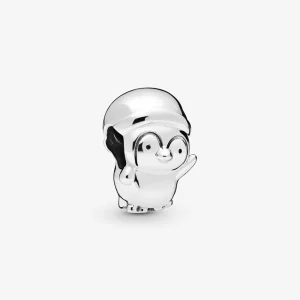 (bilde for) Pandora Christmas Penguin charm - 798477C00