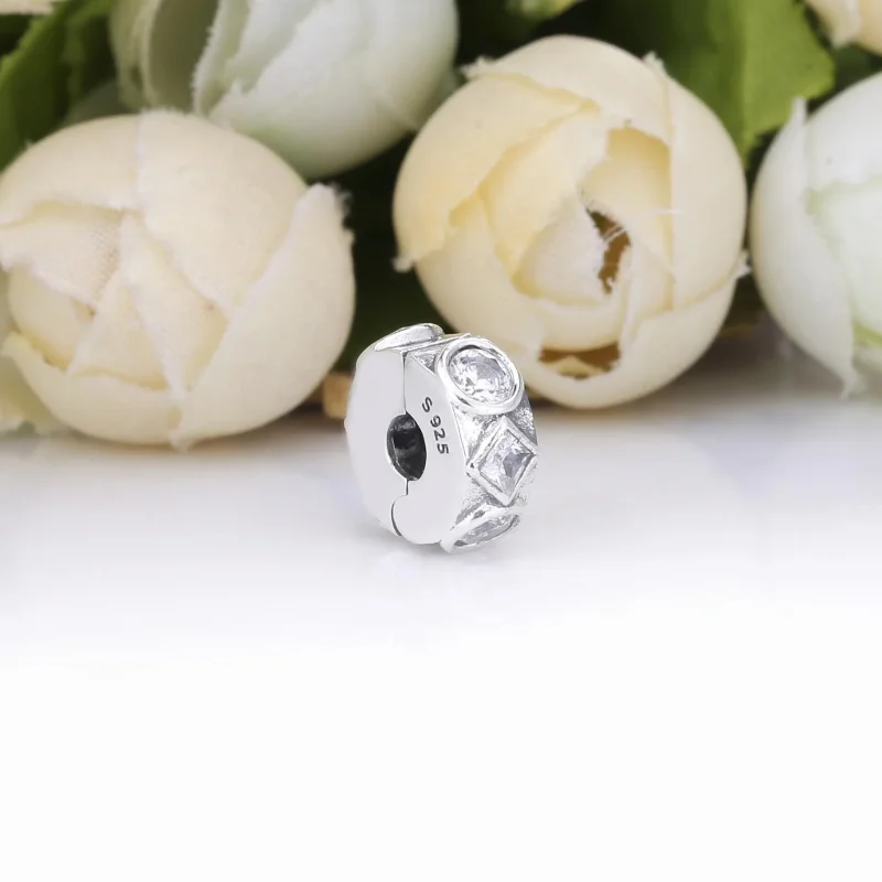 (bilde for) Pandora Geometric Shapes klemmecharm - 798463C01 - Vis 2