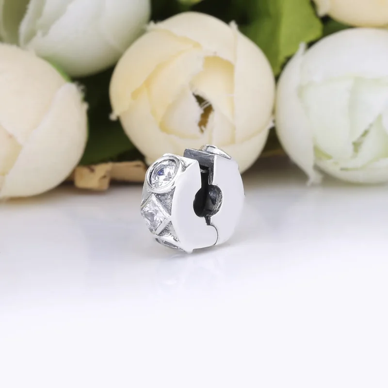 (bilde for) Pandora Geometric Shapes klemmecharm - 798463C01 - Vis 4