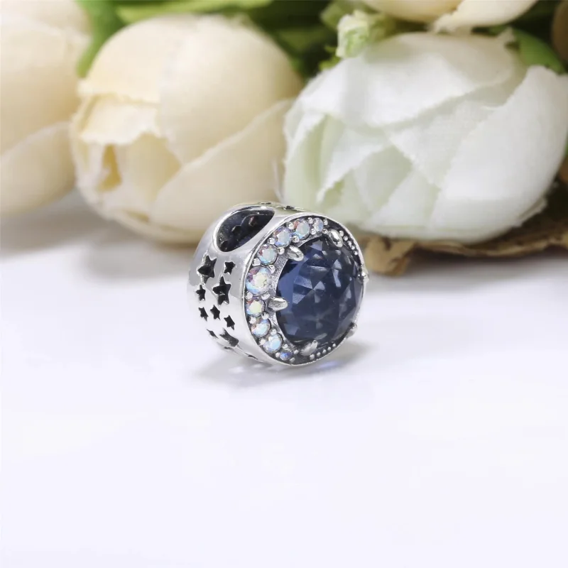 (bilde for) Pandora Moon & Night Sky charm - 798524C01 - Vis 3