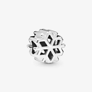 (bilde for) Pandora Polished Snowflake charm - 798469C00