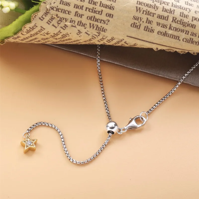 (bilde for) Pandora Celestial Shooting Star halskjede - 368515C01 - Vis 4