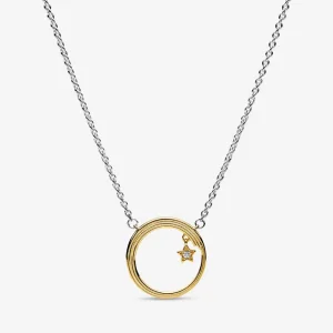 (bilde for) Pandora Celestial Shooting Star halskjede - 368515C01