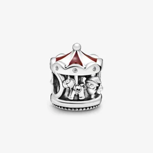 Pandora Christmas Carousel charm - 798435C01 (bilde for) Pandora Christmas Carousel charm - 798435C01