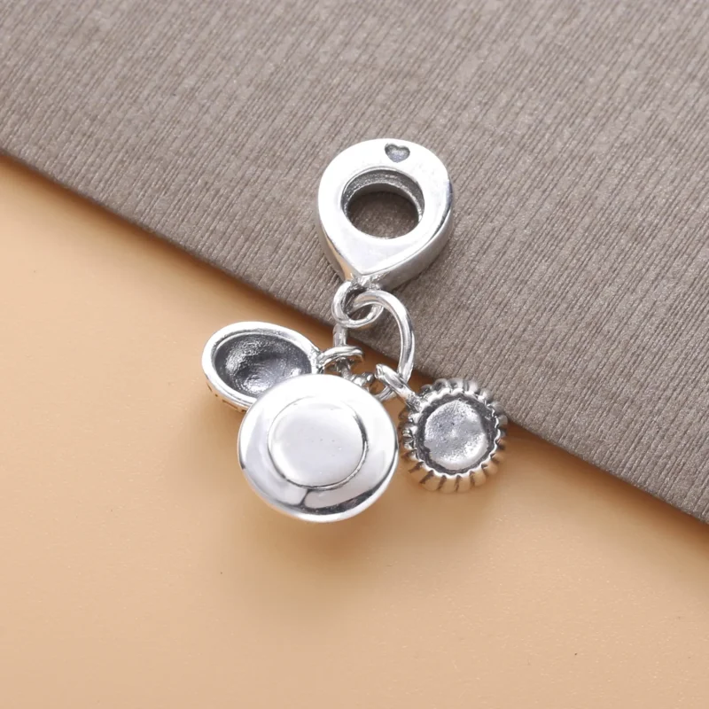 (bilde for) Pandora Egg Tart, Milk Tea & Pineapple Bun hengende charm - 798355ENMX - Vis 4