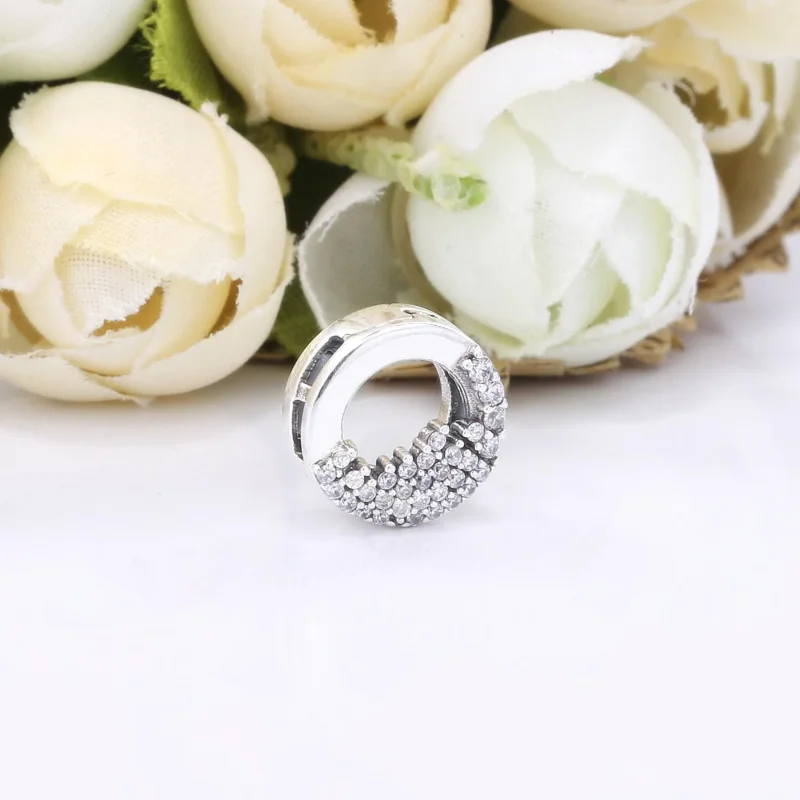 (bilde for) Pandora Glitrende Icicles klemmecharm - 798475C01 - Vis 2