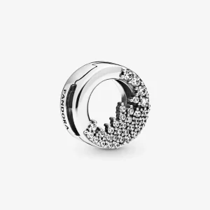 (bilde for) Pandora Glitrende Icicles klemmecharm - 798475C01