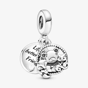 (bilde for) Pandora Bjørn, Rev og Ekorn Hengende Charm - 799078C00