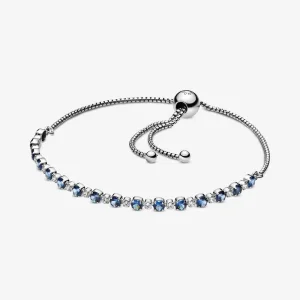 (bilde for) Pandora Blue & Clear Sparkle&nbsp;armbånd - 598517C01