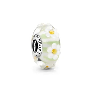 (bilde for) Pandora Daisy Glass Murano Charm - 798798C00