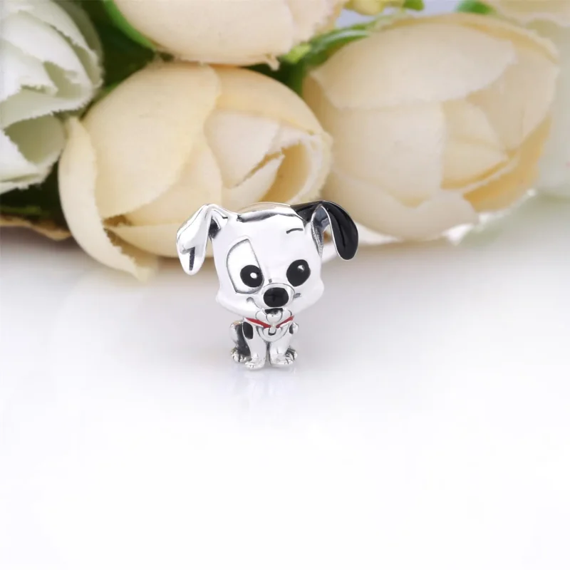 (bilde for) Pandora Disney 101 Dalmatinere Patch Charm - 798846C01 - Vis 2