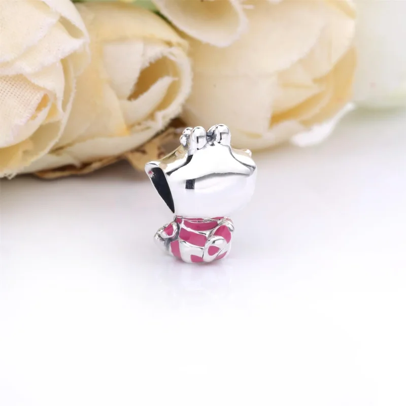(bilde for) Pandora Disney Alice i Eventyrland Katten Cheshire Charm - 798850C01 - Vis 4
