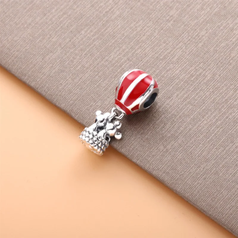 (bilde for) PANDORA Disney Hot Air Balloon of True Love Charm - PD00209-1 - Vis 3